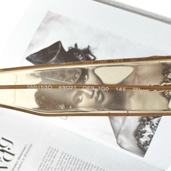 MIU MIU EUC RASOIR SMU53O brushed gold sunglasses 49__21 main image 8